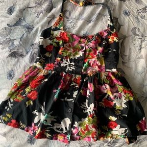 FIRE | floral halter top